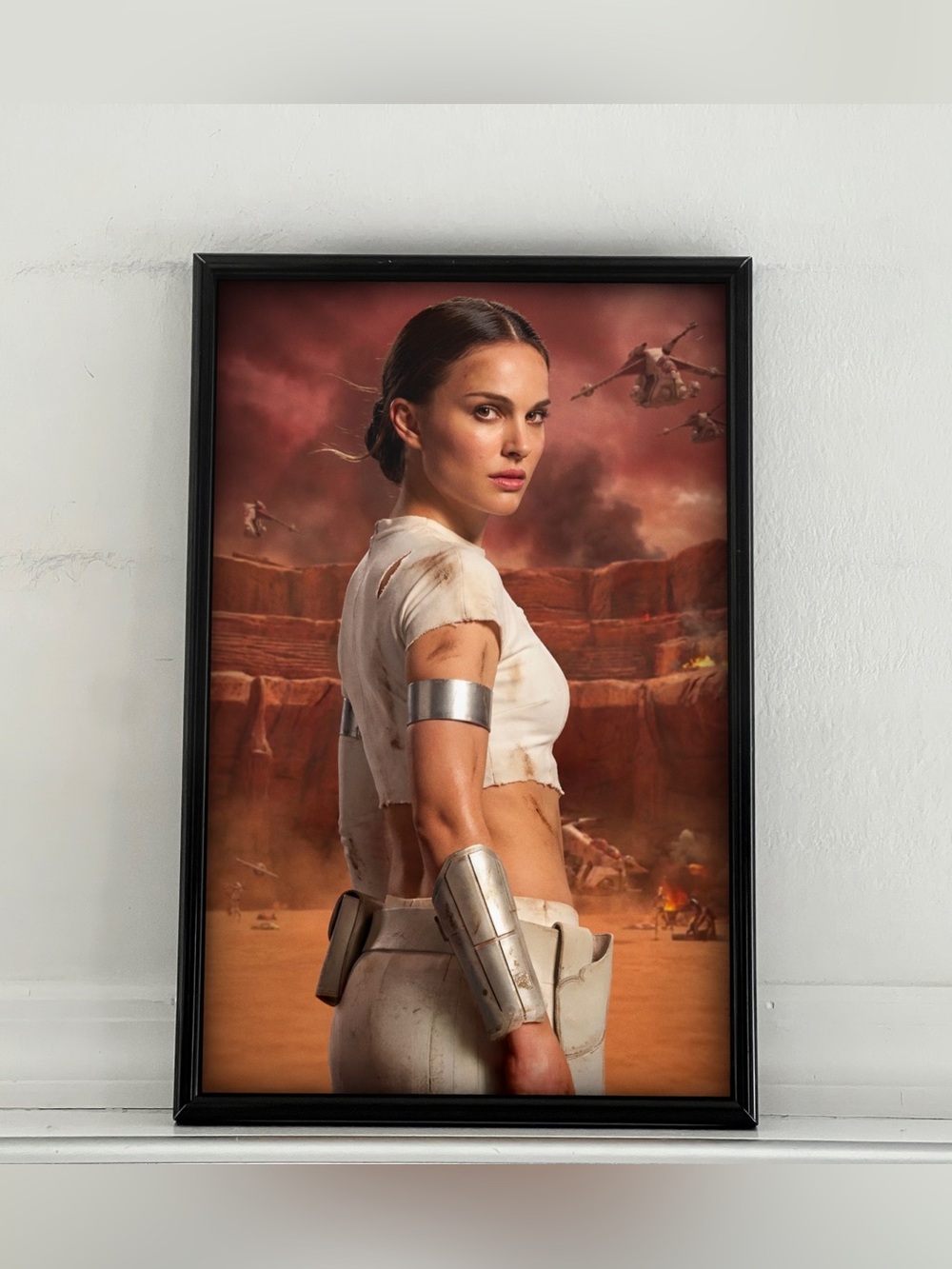 Padme Amidala 
Star Wars Attack Of The Clones Poster